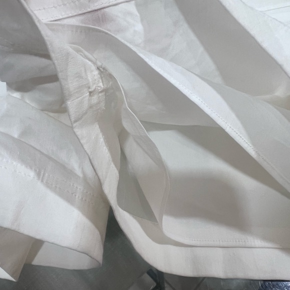 Theory mini utility short white - Picture 4 of 10